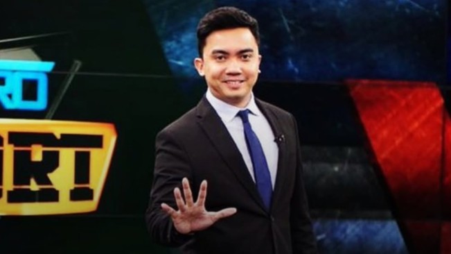 Presenter Metro TV, Valentinus Resa. [Instagram]